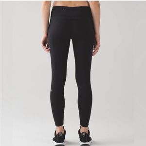 Lululemon On Track Tight running/fitness leggings in black